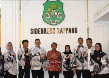 Ketua PGRI Sulsel Tinjau Persiapan Porsenijar di Sidrap