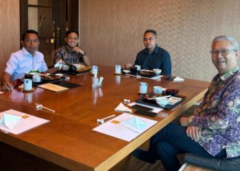 Syaharuddin Alrif Sambangi Dirut Trans Entertainment, Ajak Ekspansi Investasi di Sidrap