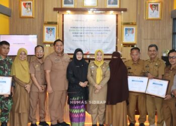 Teteaji, Polewali, dan Teppo Jadi Lokus Baru Desa Cantik di Sidrap