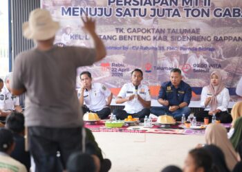 Bupati Syaharuddin Tegaskan Kesejahteraan Petani Prioritas Utama dalam Capaian 1 Juta Ton Gabah
