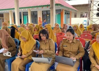 Perluas Penerapan TTE, Diskominfo Sidrap Beri Pendampingan Kepala PAUD Maritengngae, Watang Sidenreng, Watang Pulu